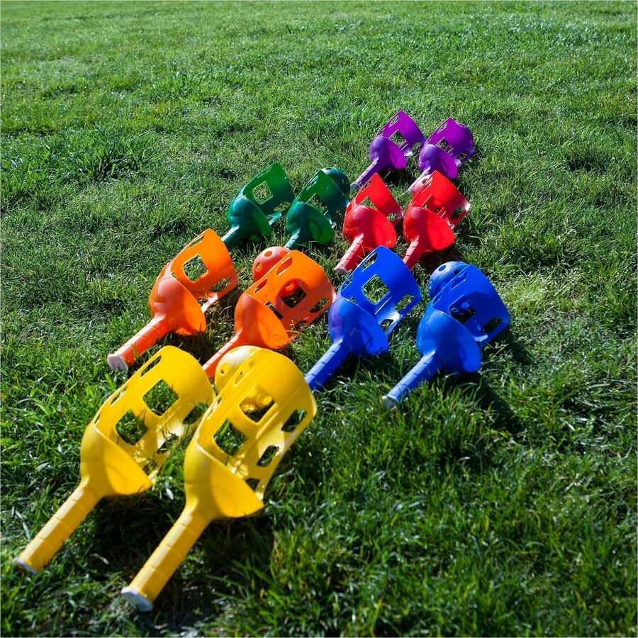 Scoop Ball Set, Plastic, Assorted Colors, 2 Scoops,1 Ball/Set, 6/Set