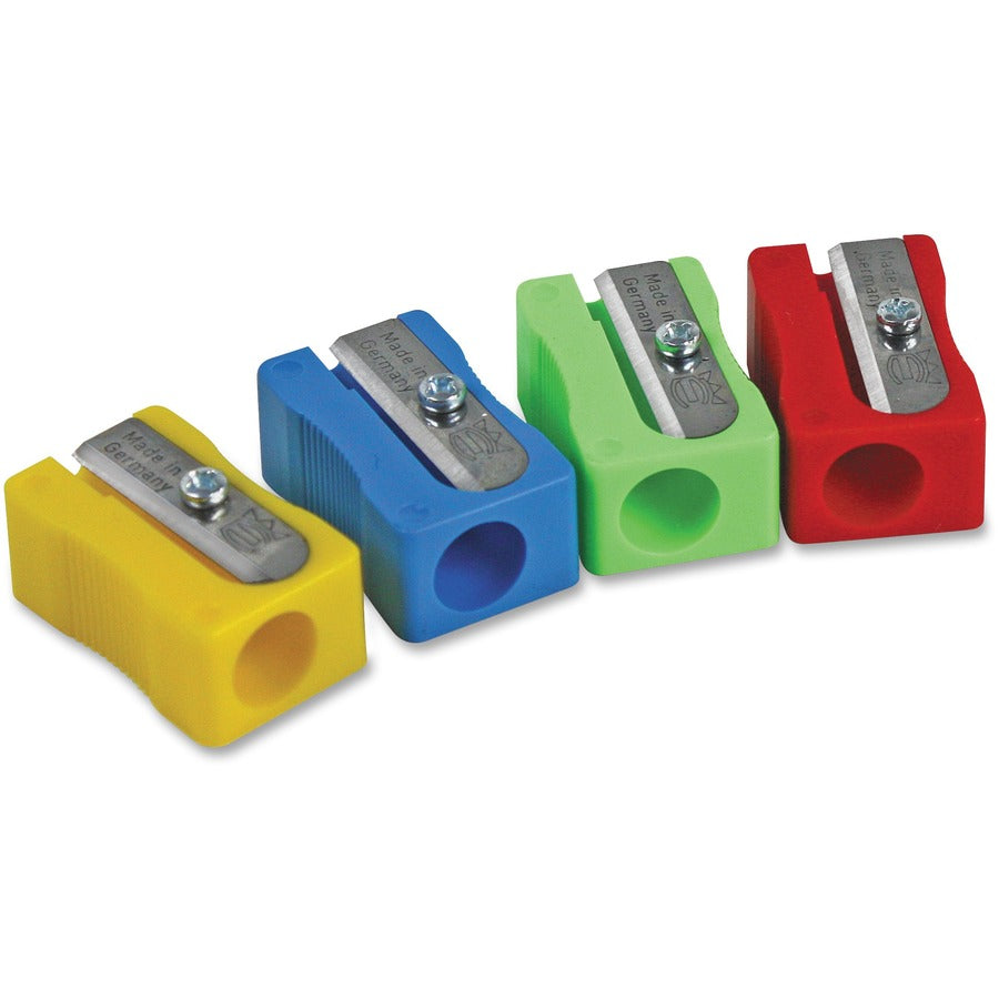Eisen Sharpener Classroom Pack - 1 Hole(s) - 0.5" Height x 1" Width x 0.6" Depth - Assorted - 25 / Box - 