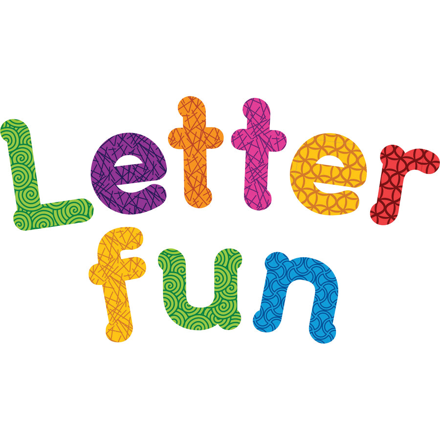 Learning Resources Upper/Lower Case Magnetic Letters - Learning Theme/Subject - Lowercase Letters, Uppercase Letters Shape - Magnetic - Wear Resistant, Tear Resistant - 82 / Set - 