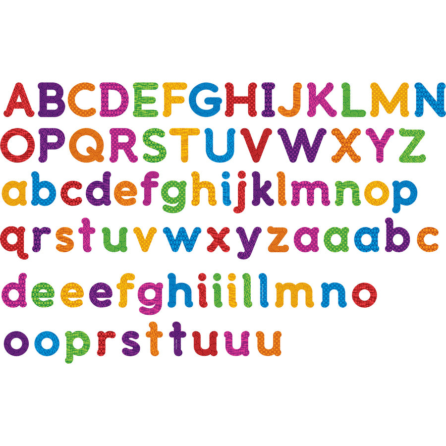 Learning Resources Upper/Lower Case Magnetic Letters - Learning Theme/Subject - Lowercase Letters, Uppercase Letters Shape - Magnetic - Wear Resistant, Tear Resistant - 82 / Set - 