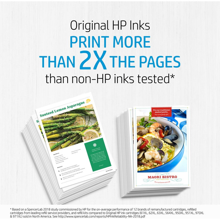 HP 933, (N9H56FN) 3-Pack Cyan/Magenta/Yellow Original Ink Cartridges - 3