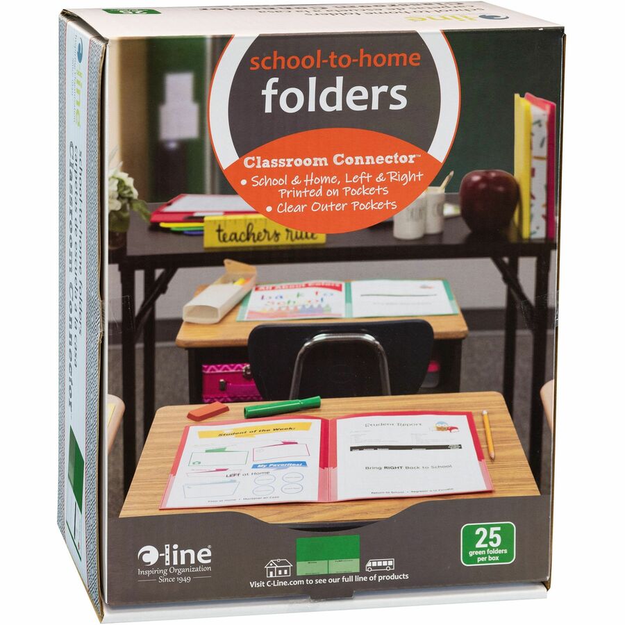 c-line-classroom-connector-letter-report-cover-8-1-2-x-11-2-internal-pockets-green-25-box_cli32003 - 4