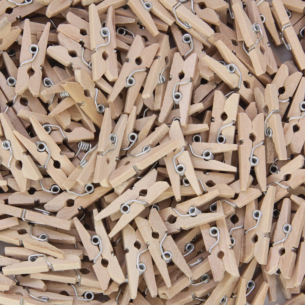 creativity-street-woodcrafts-natural-mini-clothespins-mini-1-length-x-15-width-for-artwork-250-pack-natural-wood_pac367201 - 1