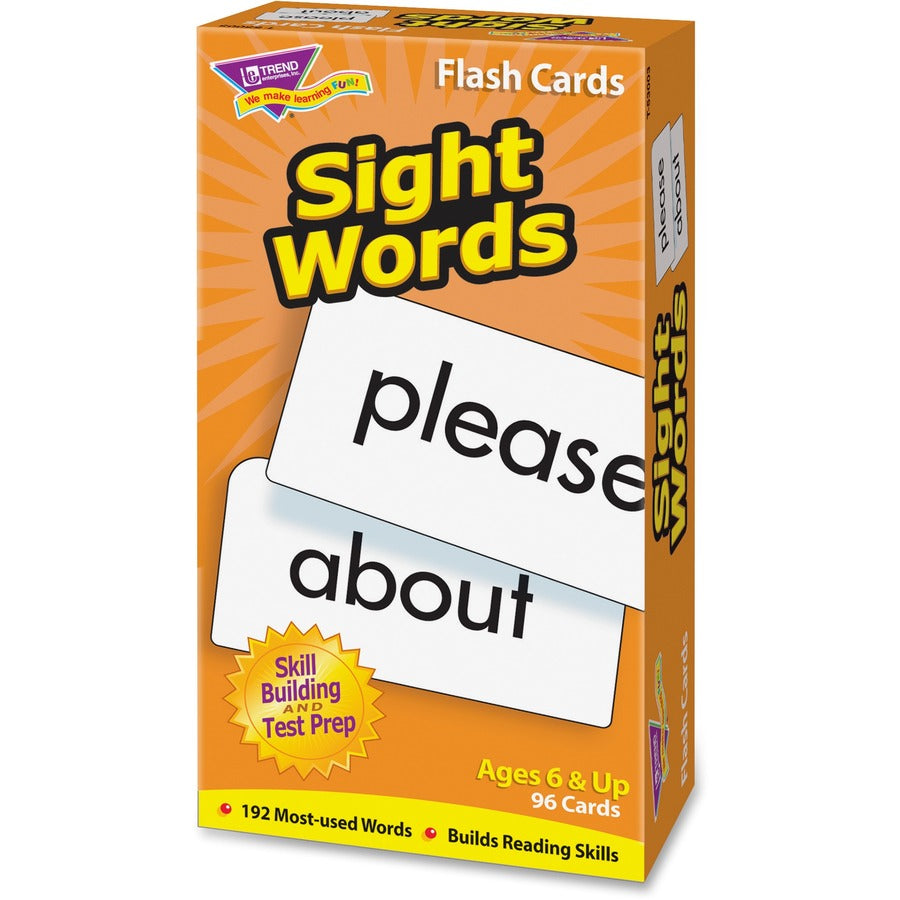 Trend Sight Words Skill Drill Flash Cards - Educational - 1 Each