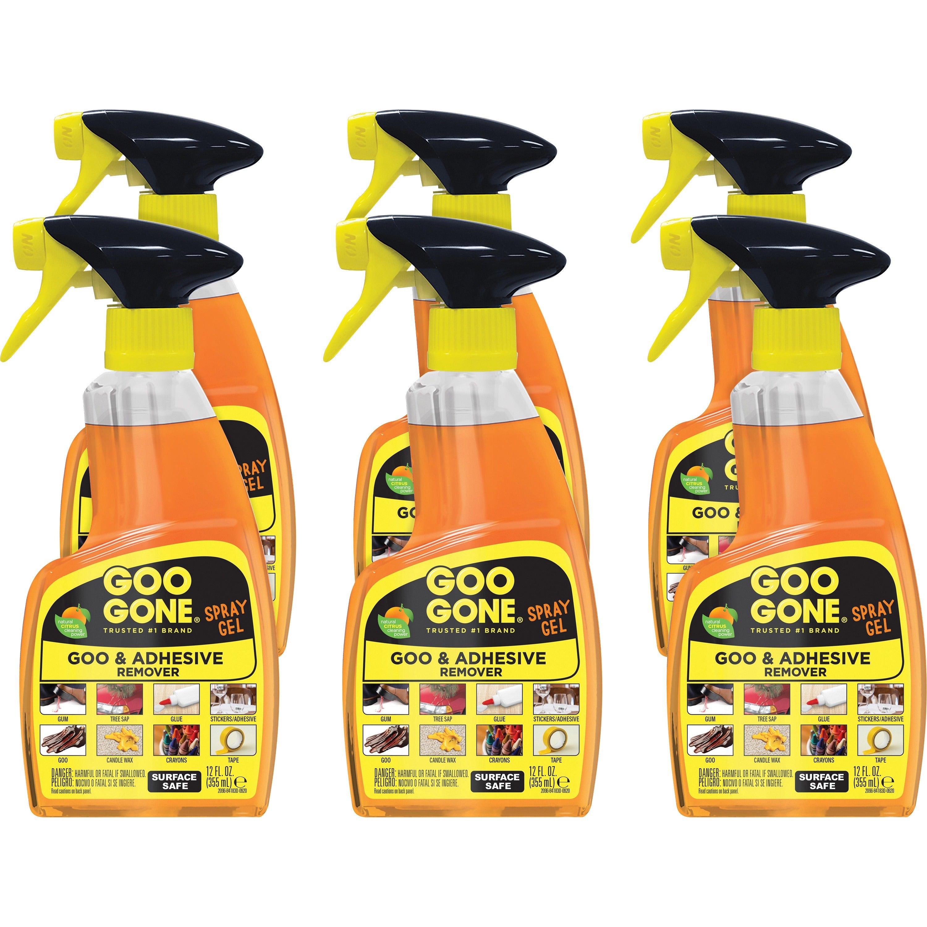 goo-gone-spray-gel-12-oz-075-lbbottle-6-carton-non-drip-orange_wmn2096ct - 1