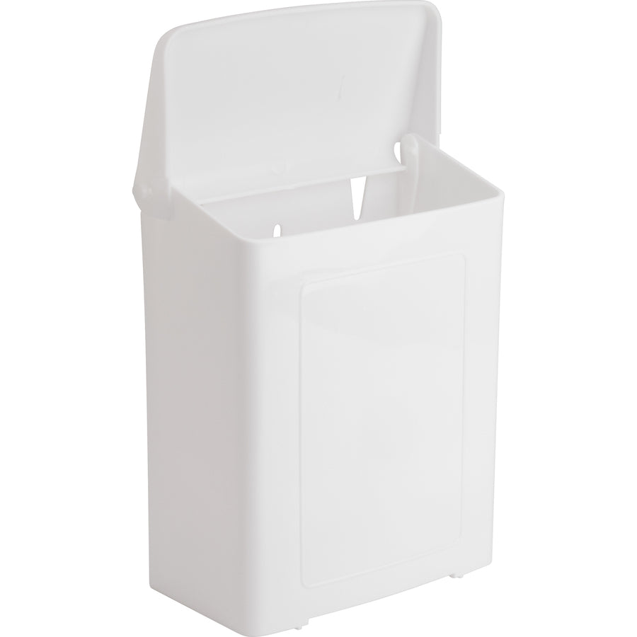 safe-use-sanitary-napkin-receptacle-wall-mountable-106-height-x-9-width-x-46-depth-plastic-white-1-each_imp1102 - 3