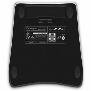Expert Mouse Wireless Trackball, 2.4 GHz Frequency/30 ft Wireless Range, Left/Right Hand Use, Black