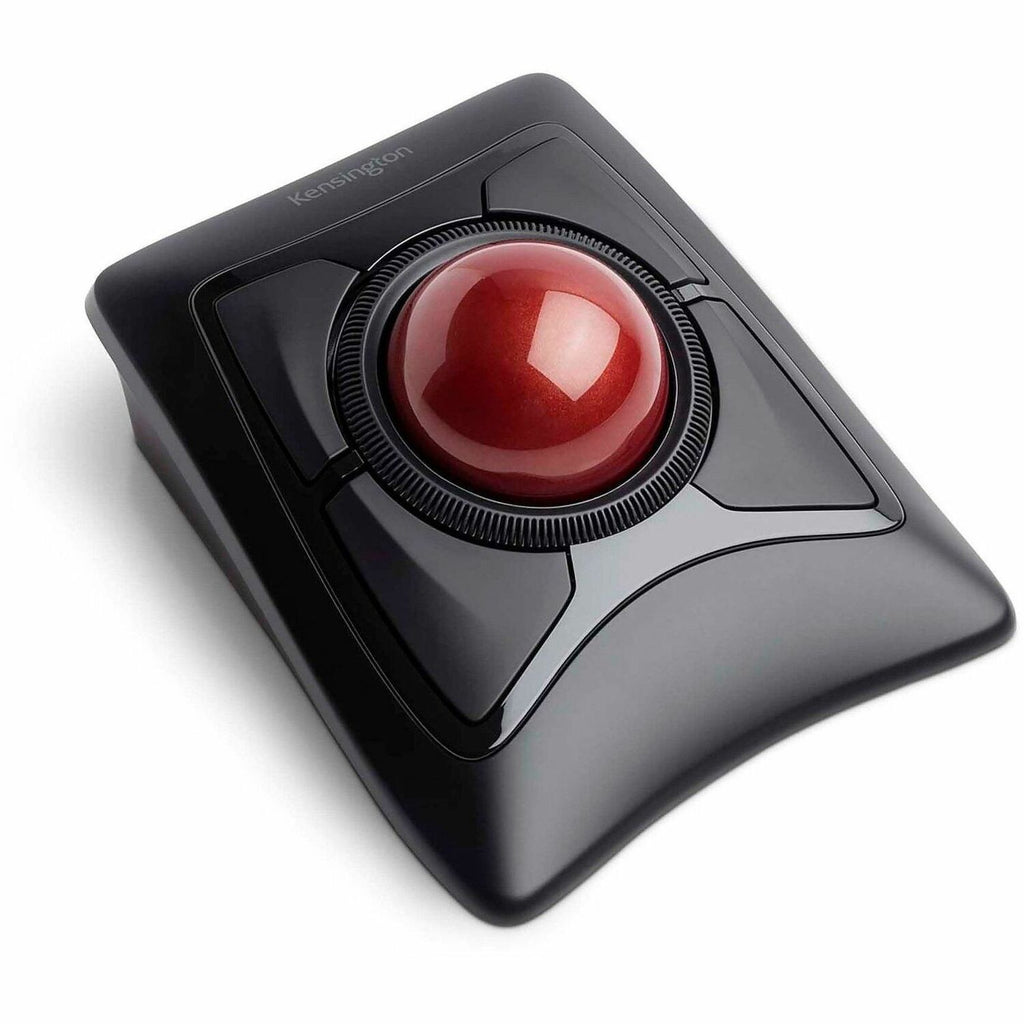 Expert Mouse Wireless Trackball, 2.4 GHz Frequency/30 ft Wireless Range, Left/Right Hand Use, Black