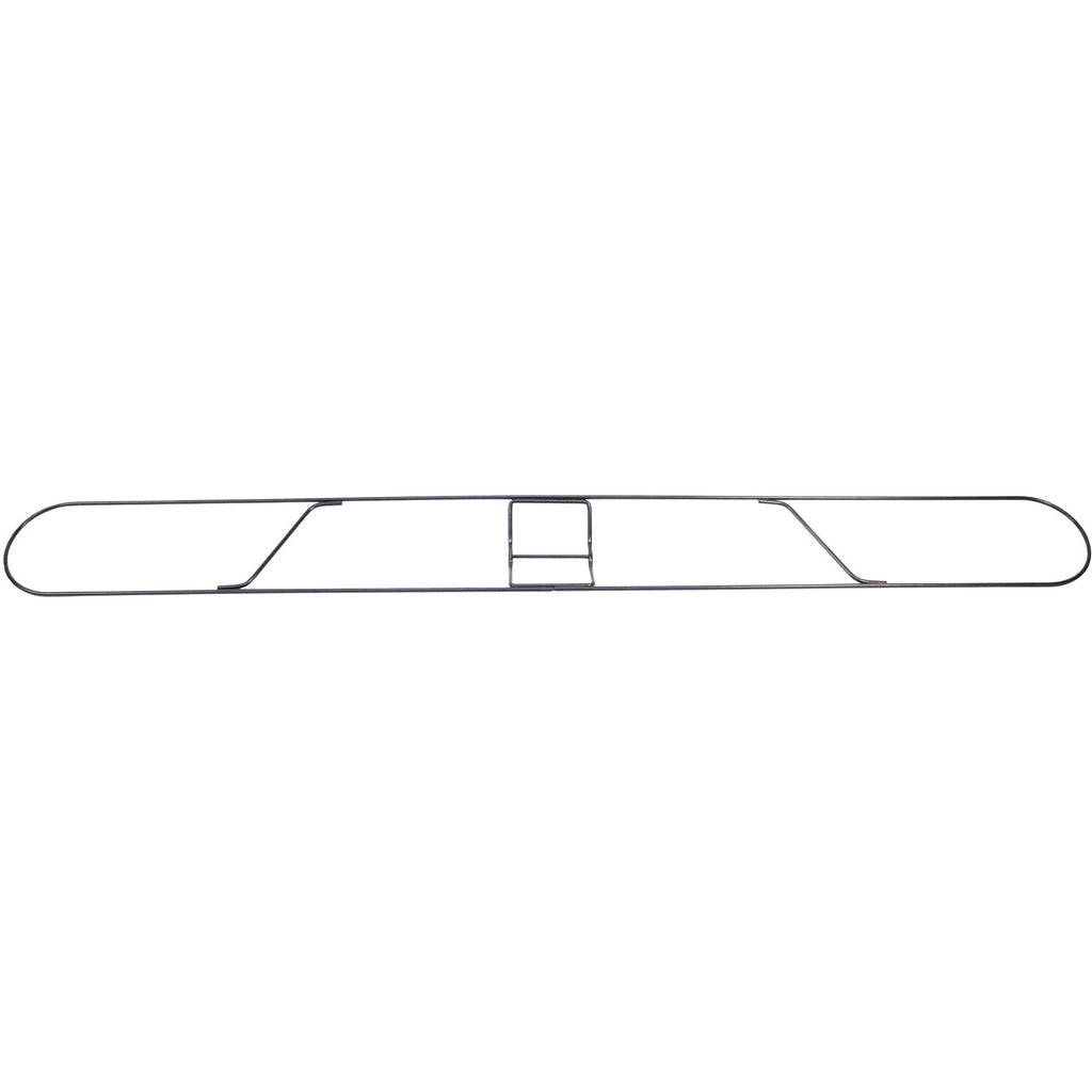 Genuine Joe Clip-on Long Dust Mop Frame - Rust Resistant, Clip, Galvanized - Metallic - 1 Each