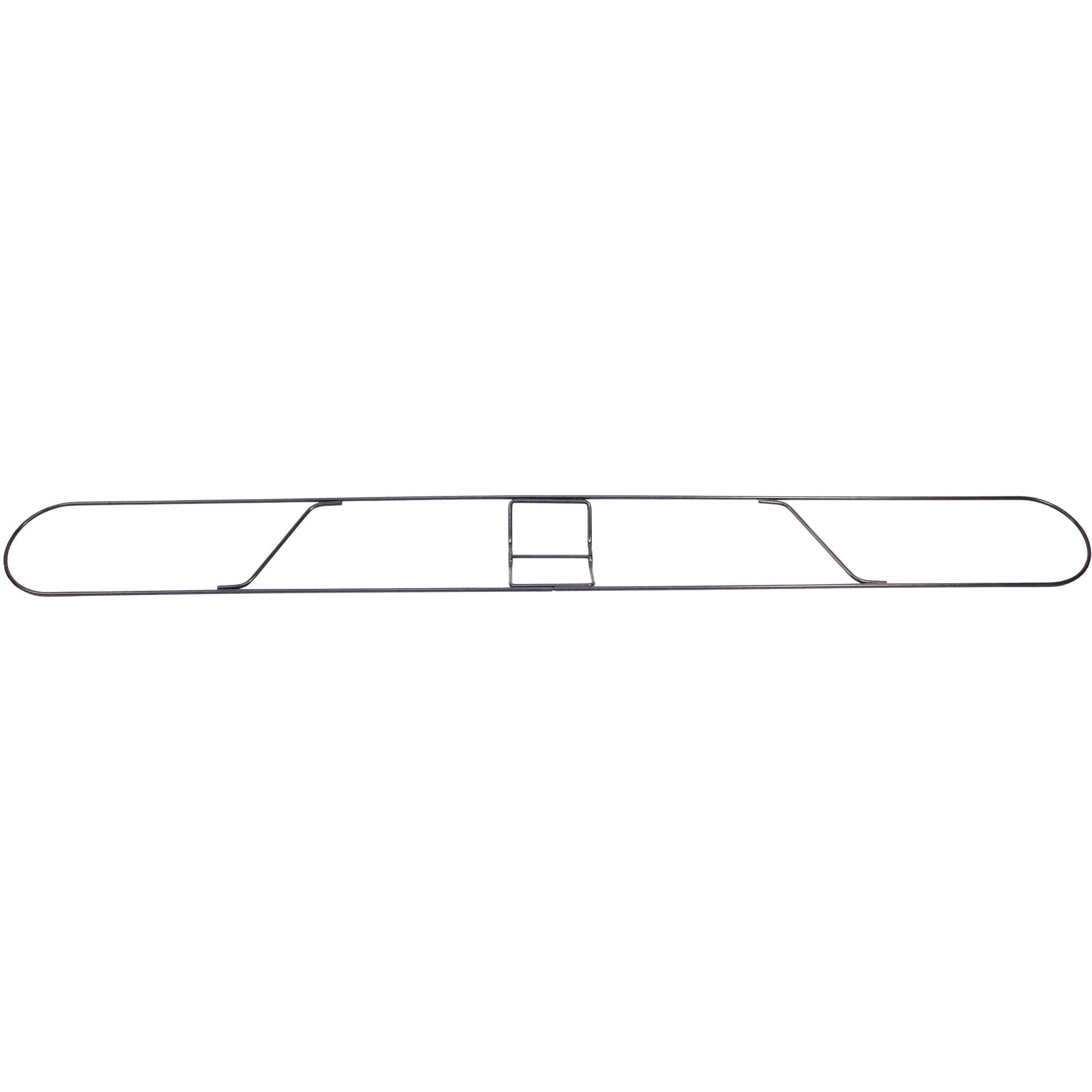 Genuine Joe Clip-on Long Dust Mop Frame - Rust Resistant, Clip, Galvanized - Metallic - 1 Each