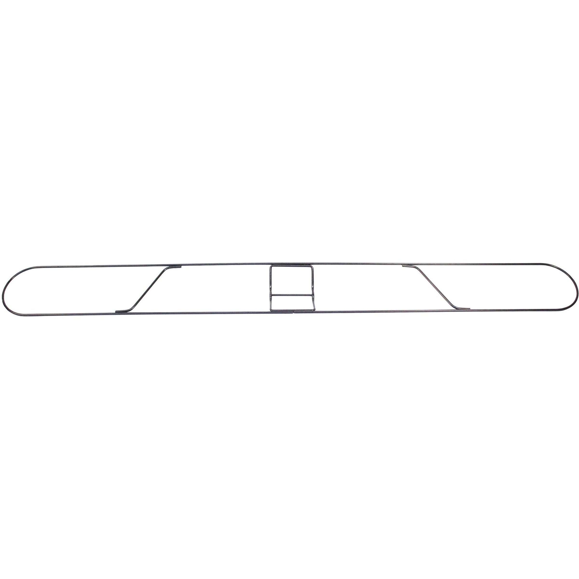 Genuine Joe Clip-on Long Dust Mop Frame - Rust Resistant, Clip, Galvanized - Metallic - 1 Each