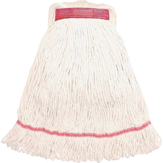 Genuine Joe Narrow Band Large Mophead - Rayon, Cotton - 12 / Carton