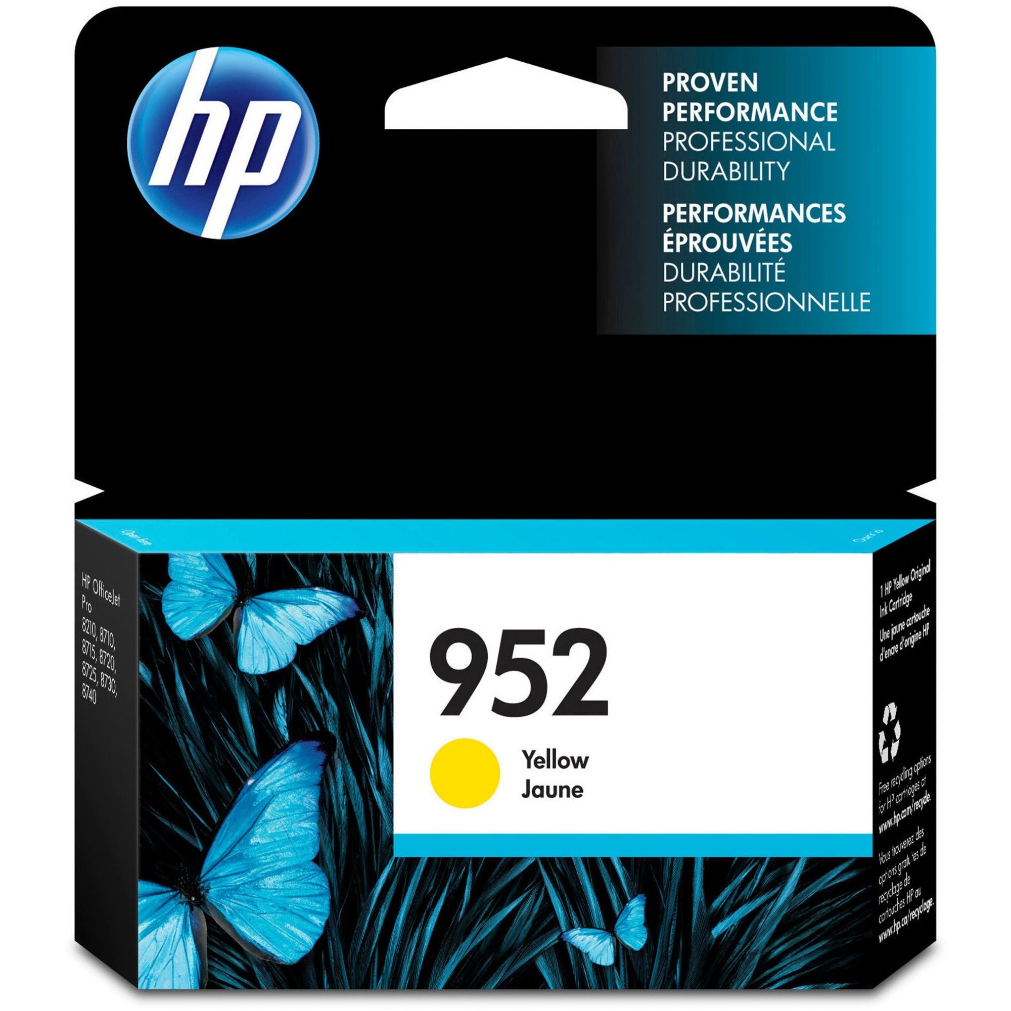 HP 952, (L0S55AN) Yellow Original Ink Cartridge