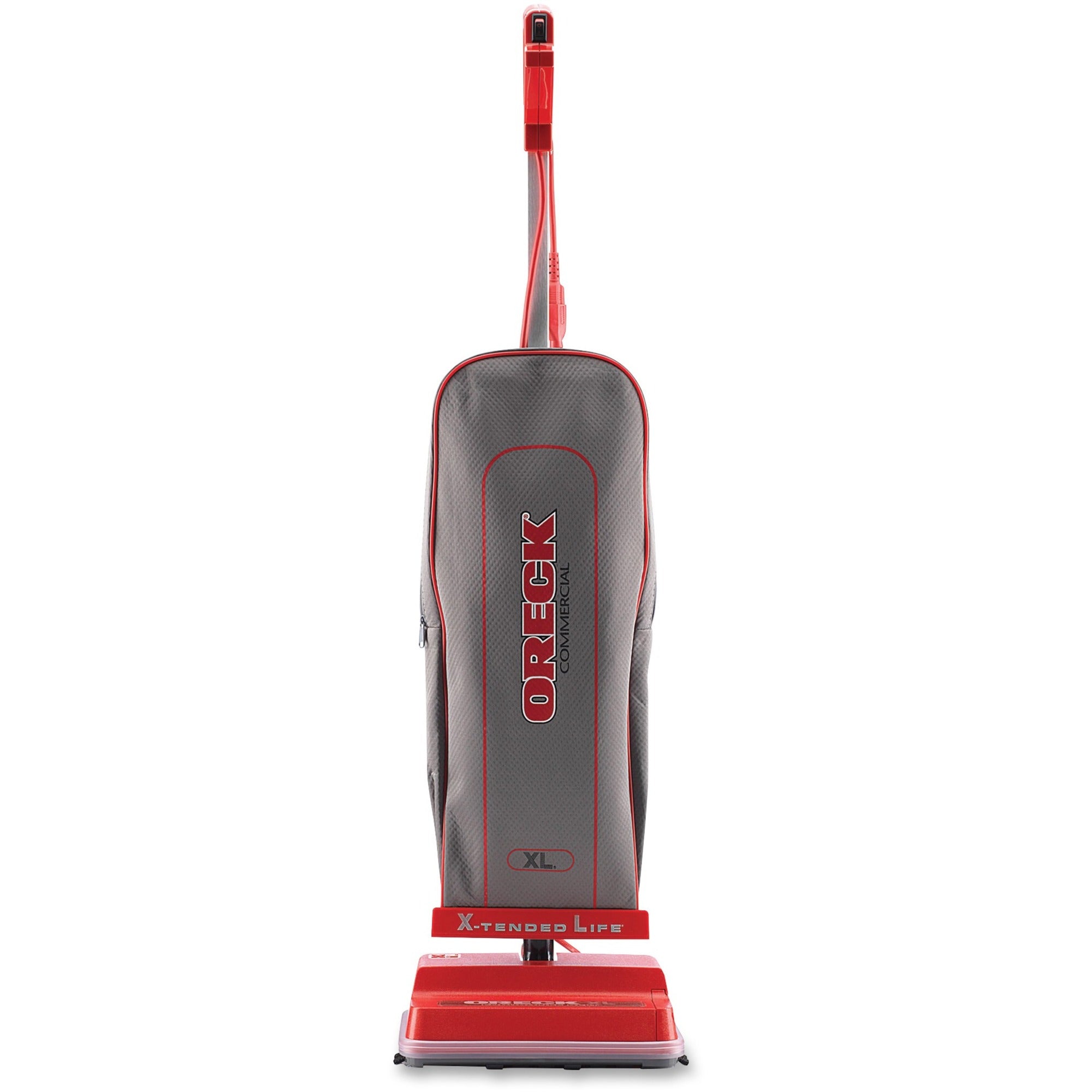 U2000RB-1 Upright Vacuum, 12" Cleaning Path, Red/Gray