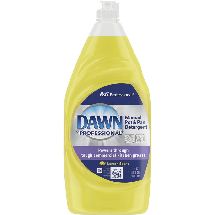 dawn-manual-pot-pan-detergent-concentrate-38-fl-oz-12-quart-lemon-scent-8-carton-yellow_pgc45113ct - 8