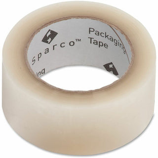 Sparco Transparent Hot-melt Tape - 110 yd Length x 2" Width - 1.9 mil Thickness - 3" Core - 1.60 mil - 36 / Carton - Clear