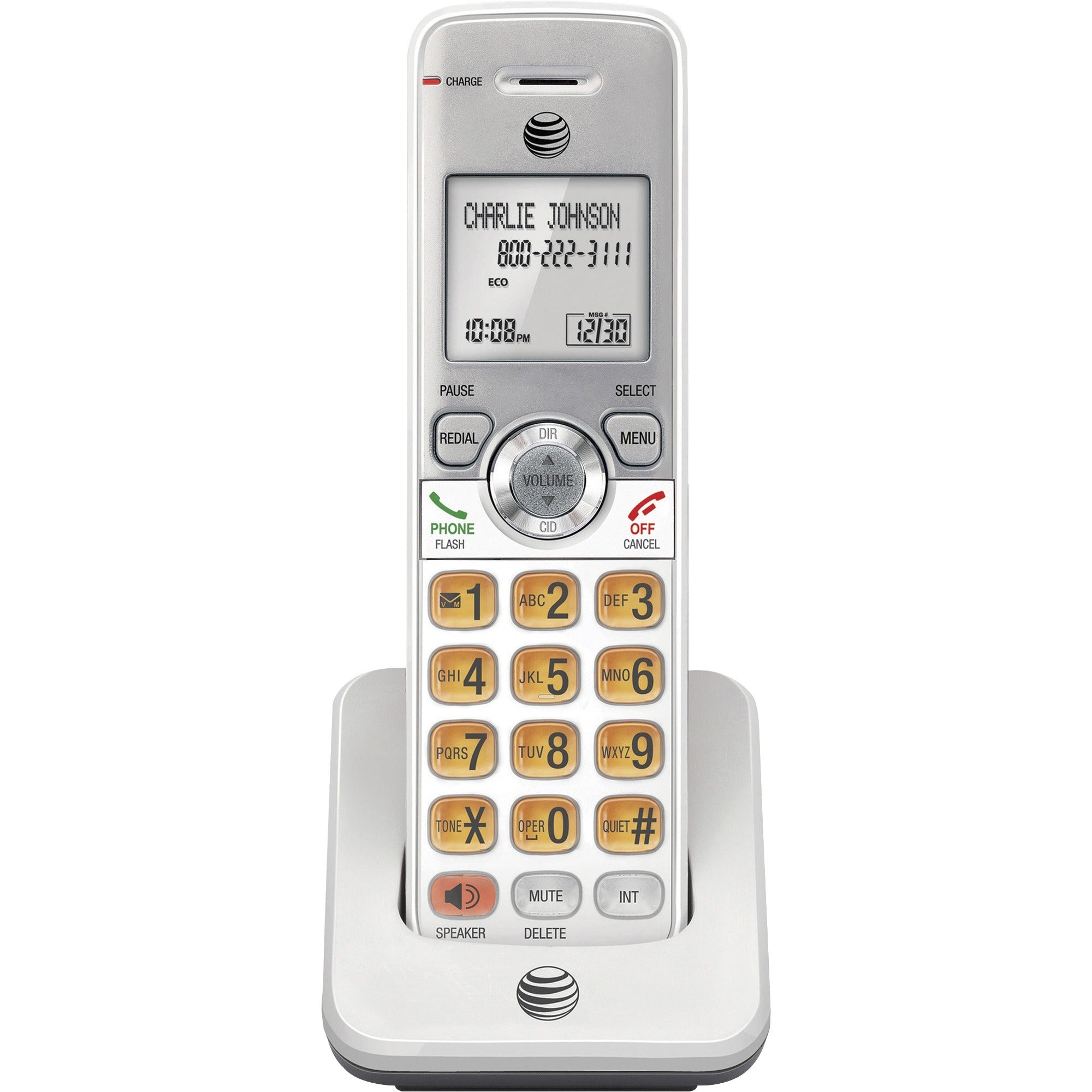 at&t-accessory-handset-with-caller-id-call-waiting-cordless-dect-50-phone-book-directory-memory_attel50005 - 2