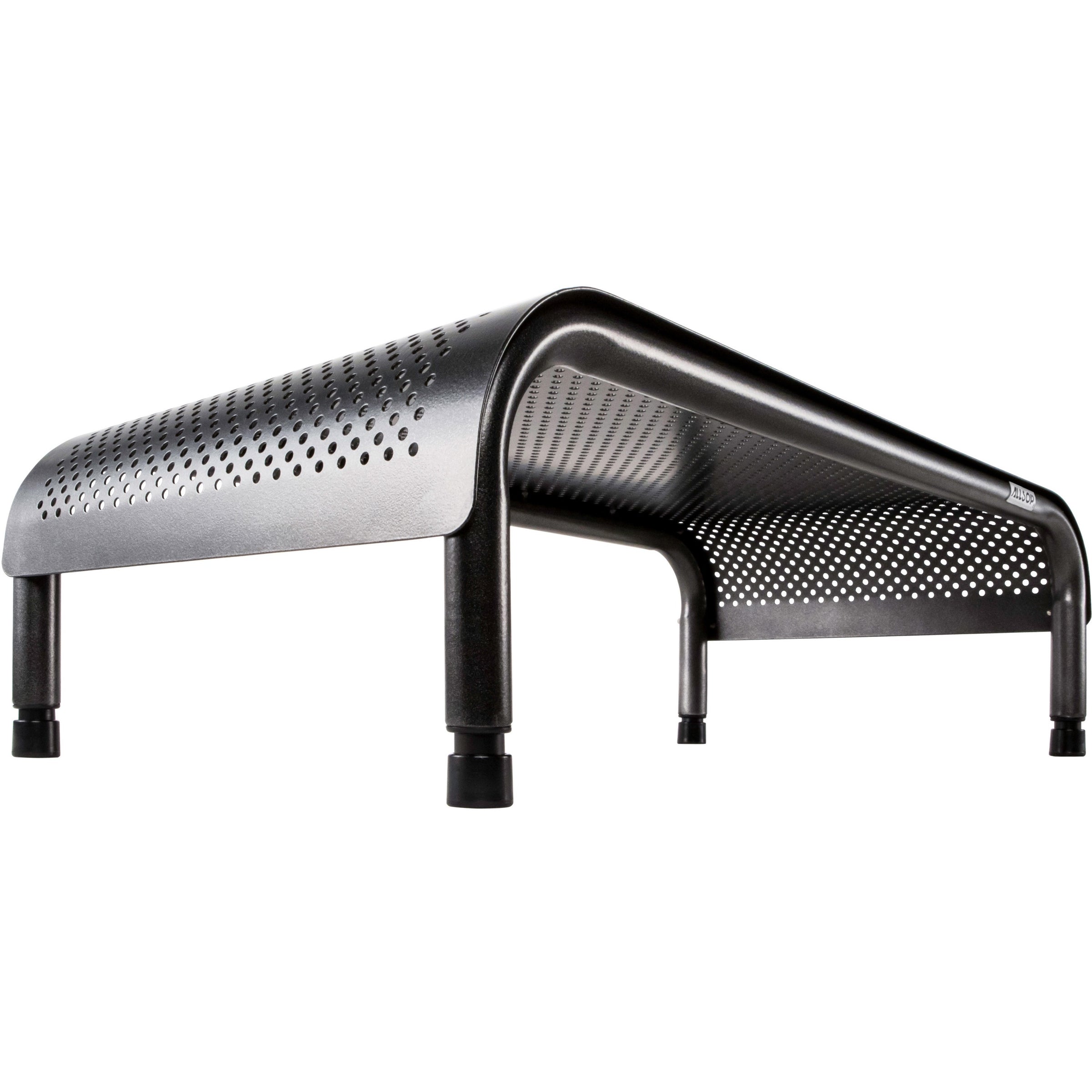 Allsop Metal Art Ergo 3 Adjustable Height Monitor Stand 15-Inch Wide Platform - (31630) - 35 lb Load Capacity - 8" Height x 18" Width x 10" Depth - Metal - 2