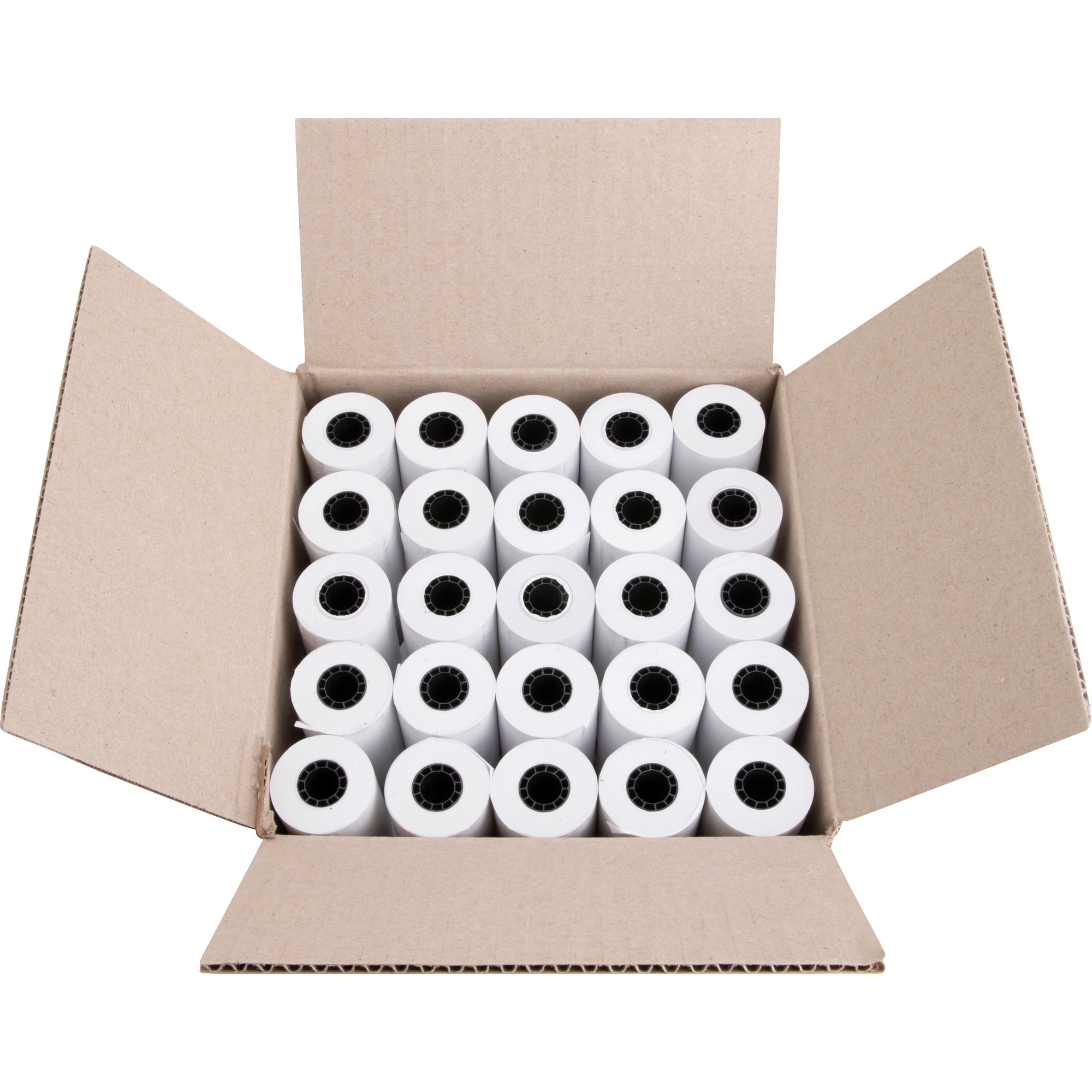 business-source-portable-printer-thermal-rolls-2-1-4-x-55-ft-50-carton-bpa-free-white_bsn98101 - 3
