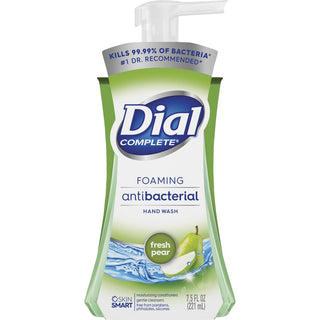 Antibacterial Foaming Hand Wash, Fresh Pear, 7.5 oz Pump Bottle, 8/Carton