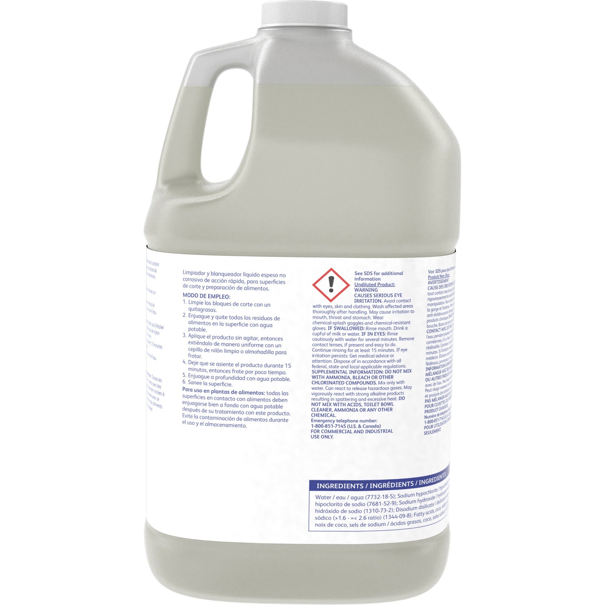 diversey-suma-block-whitener-ready-to-use-128-fl-oz-4-quart-chlorine-scent-4-carton-non-corrosive-yellow_dvo904404ct - 4
