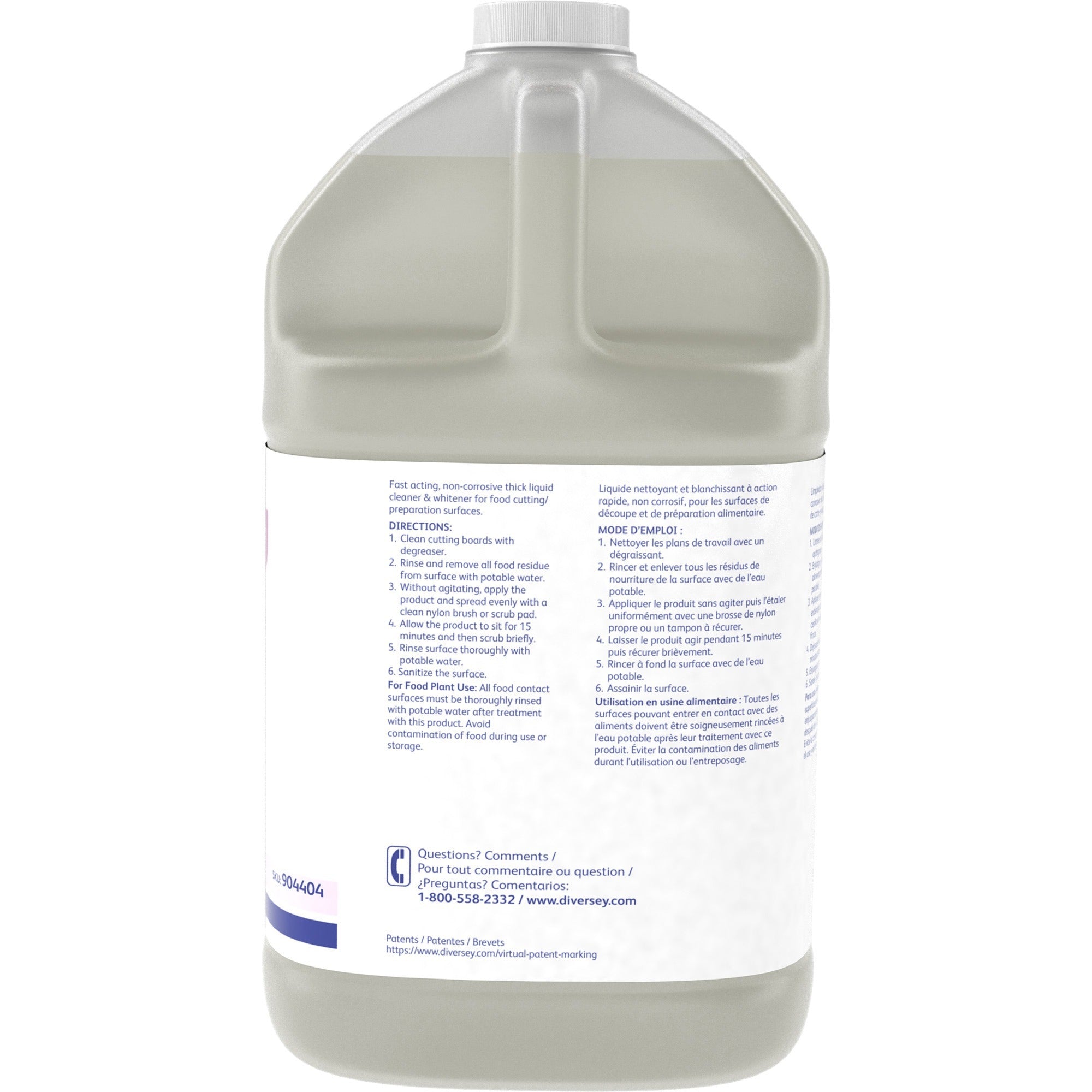 diversey-suma-block-whitener-ready-to-use-128-fl-oz-4-quart-chlorine-scent-4-carton-non-corrosive-yellow_dvo904404ct - 2