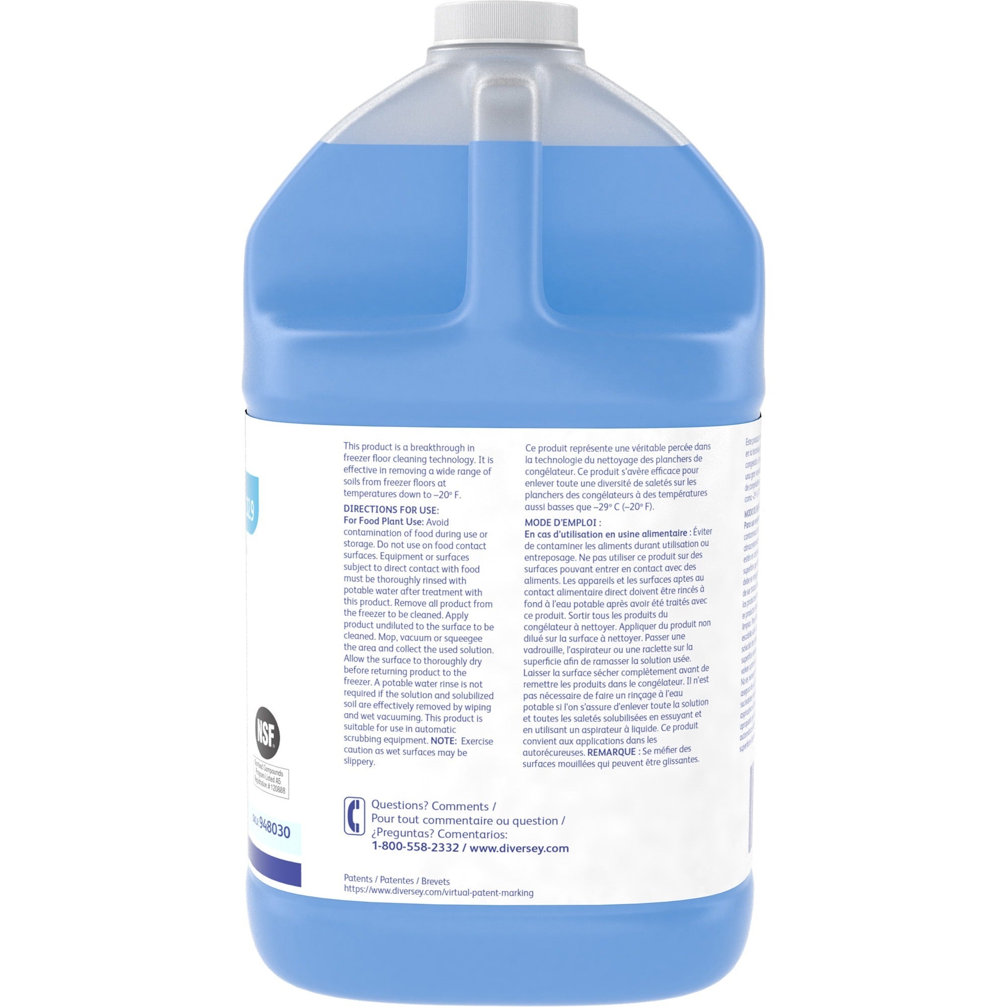 diversey-suma-freeze-d29-freezer-cleaner-ready-to-use-128-fl-oz-4-quart-4-carton-phosphate-free-residue-free-fragrance-free-blue_dvo948030ct - 4