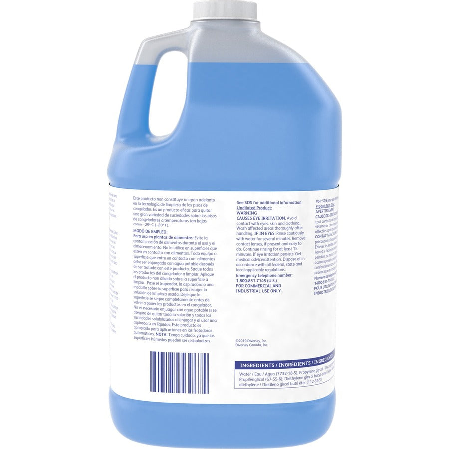 Diversey Suma Freeze D2.9 Freezer Cleaner - Ready-To-Use - 128 fl oz (4 quart) - 4 / Carton - Phosphate-free, Residue-free, Fragrance-free - Blue