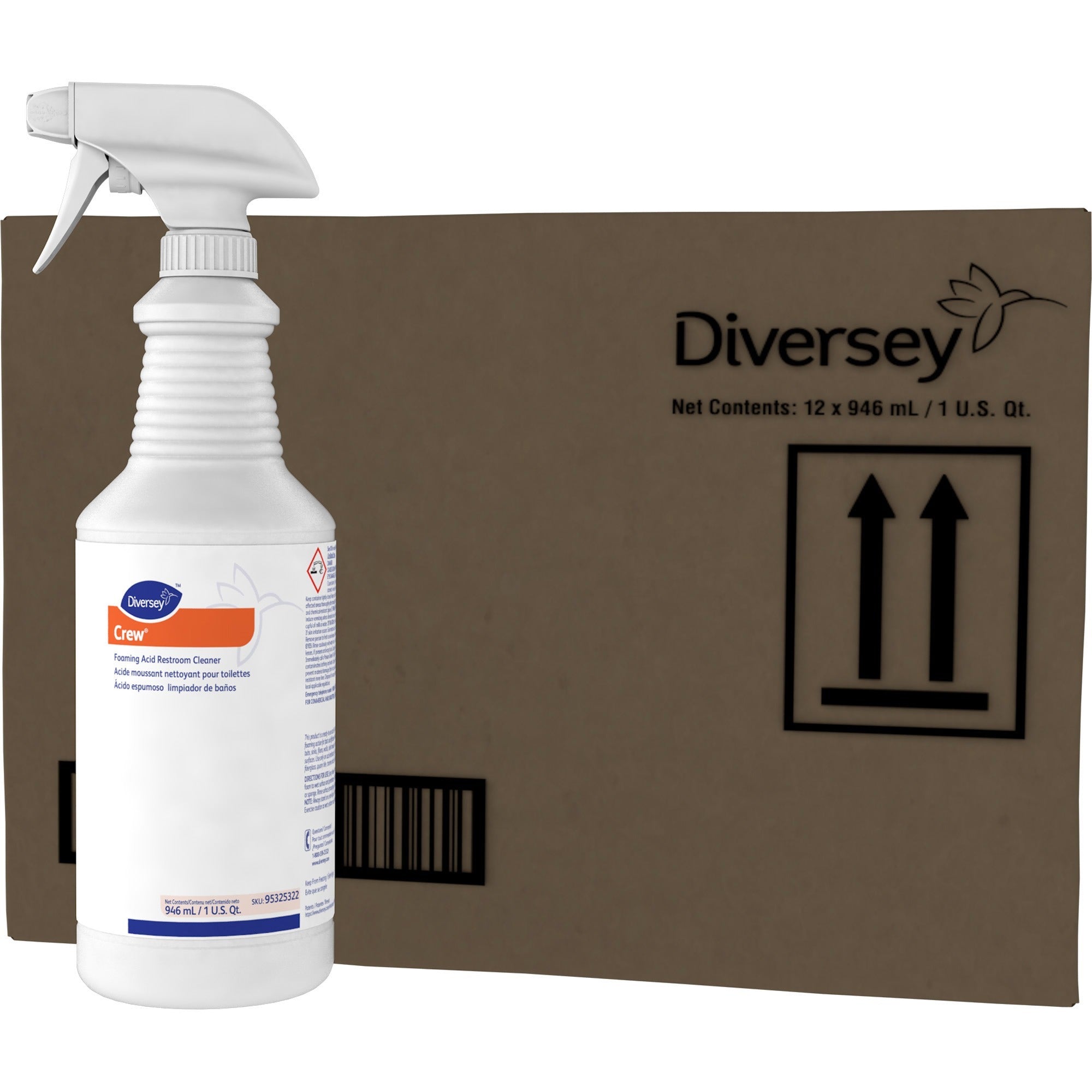 diversey-foaming-acid-restroom-cleaner-ready-to-use-32-fl-oz-1-quart-fresh-scent-12-carton-strong-red_dvo95325322ct - 1