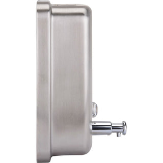 Genuine Joe Liquid/Lotion Soap Dispenser - Manual - 31.50 fl oz Capacity - Corrosion Resistant, Wall Mountable, Rust Proof - Stainless Steel - 24 / Carton