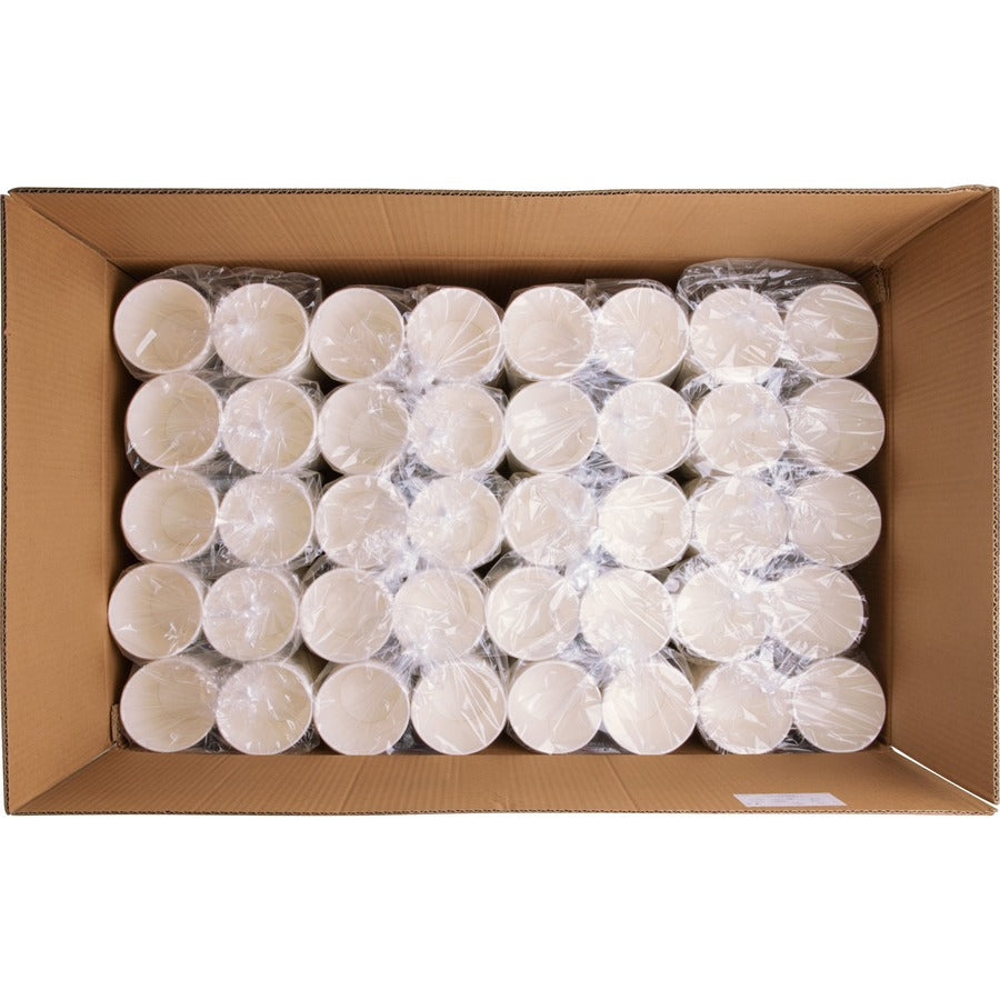Genuine Joe 12 oz Eco-friendly Paper Cups - 50 / Pack - 20 / Carton - White - Paper