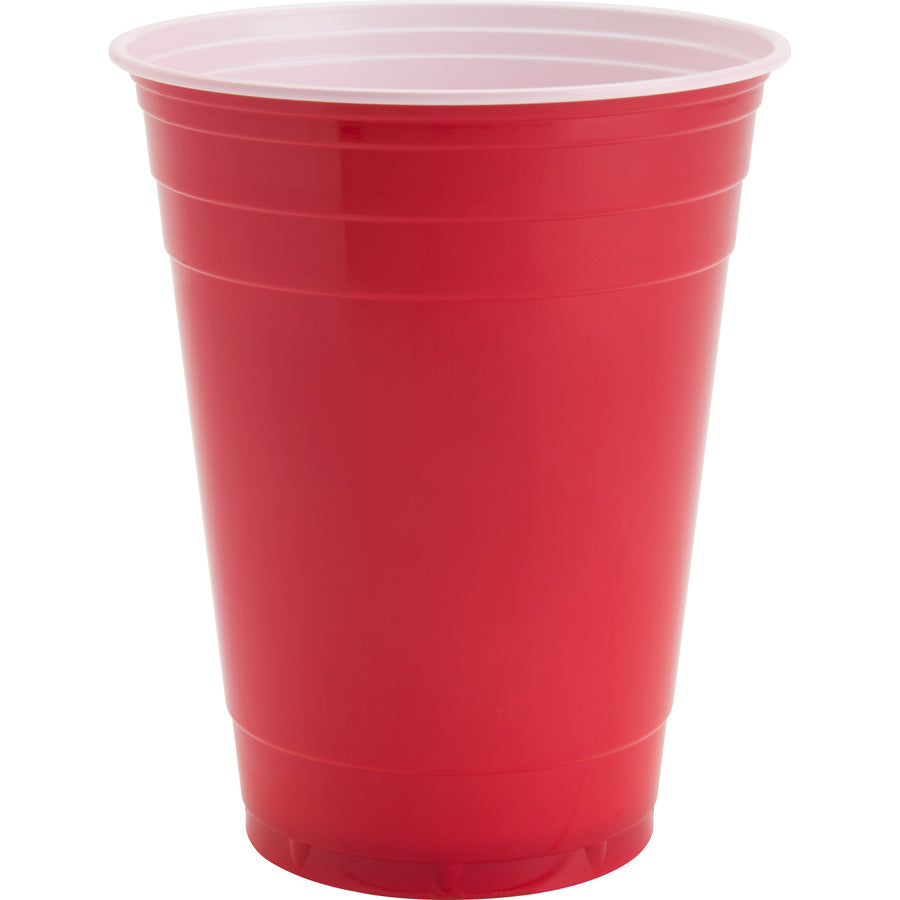 genuine-joe-16-oz-party-cups-50-pack-20-carton-red-plastic-party-cold-drink-beverage_gjo11251ct - 4