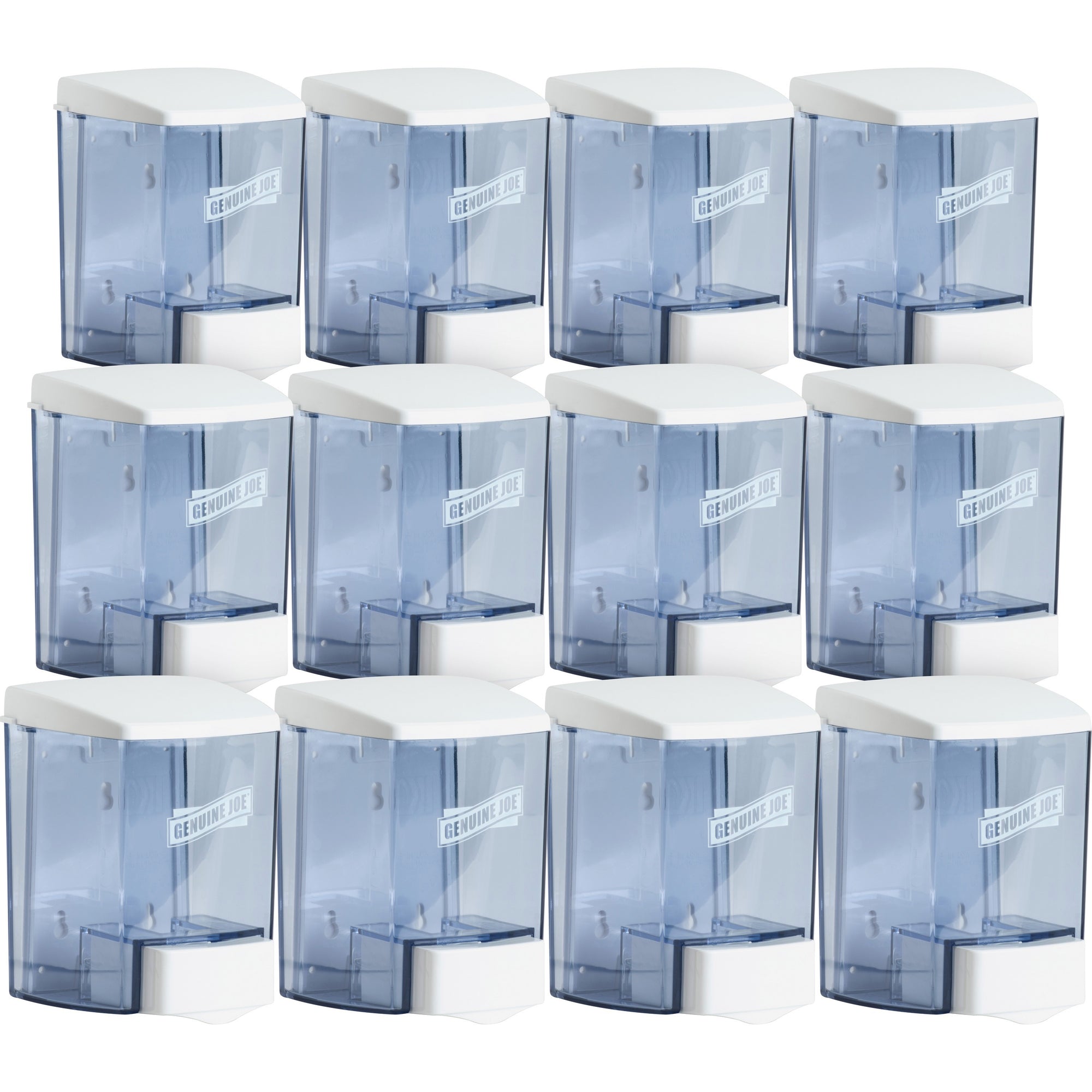 genuine-joe-30-oz-soap-dispenser-manual-30-fl-oz-capacity-12-carton_gjo29425ct - 1