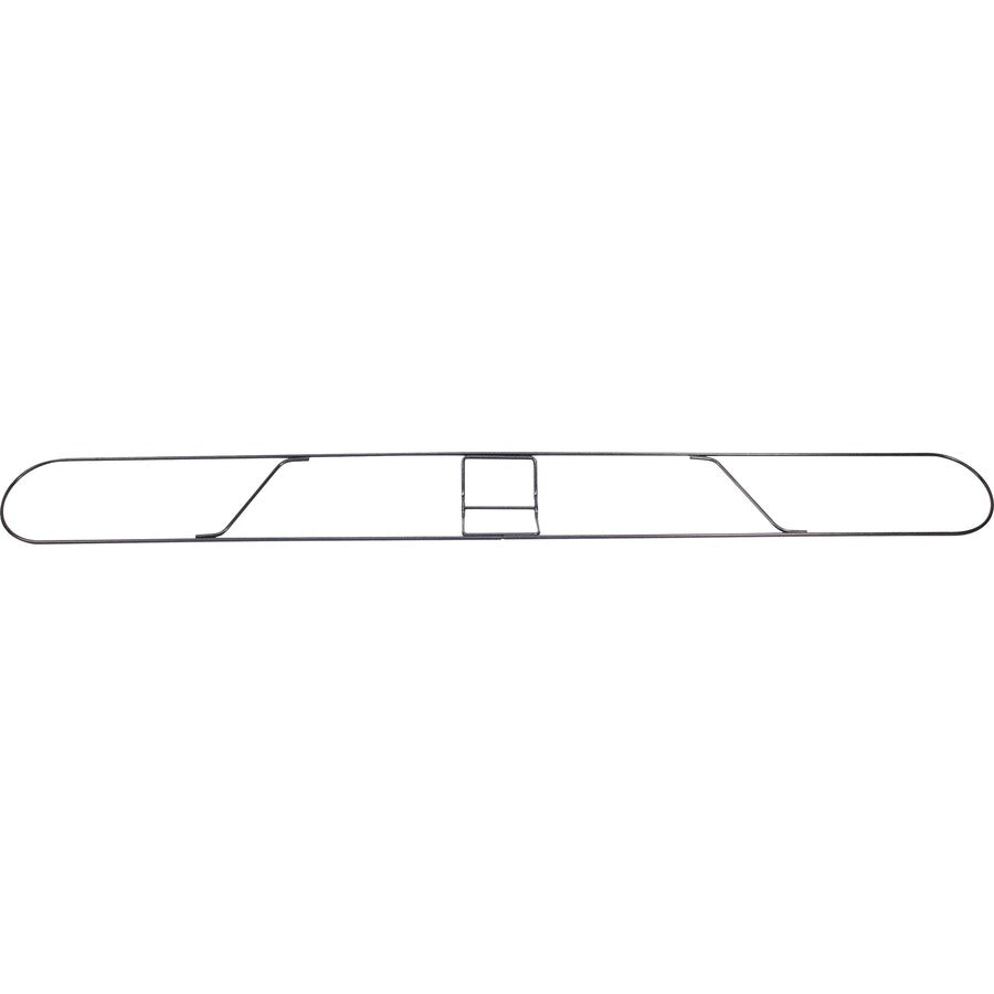 Genuine Joe Clip-on Long Dust Mop Frame - Rust Resistant, Clip, Galvanized - Metallic - 12 / Carton