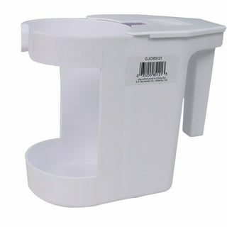Genuine Joe Toilet Bowl Mop Caddy - 12 / Carton - White