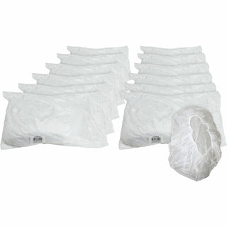 Genuine Joe Nonwoven Bouffant Cap - Recommended for: Hospital, Laboratory - Large Size - 21" Stretched Diameter - Contaminant Protection - Polypropylene - White - Lightweight, Comfortable, Elastic Headband - 10 / Carton