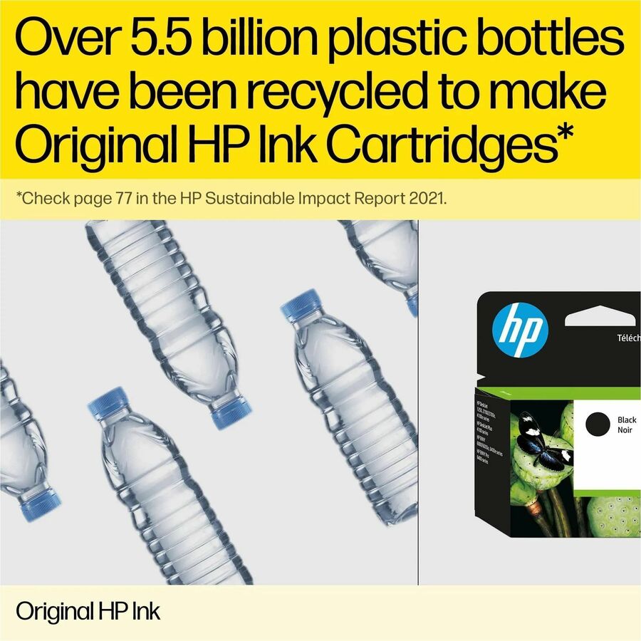 HP 902XL, (T6M14AN) High-Yield Black Original Ink Cartridge