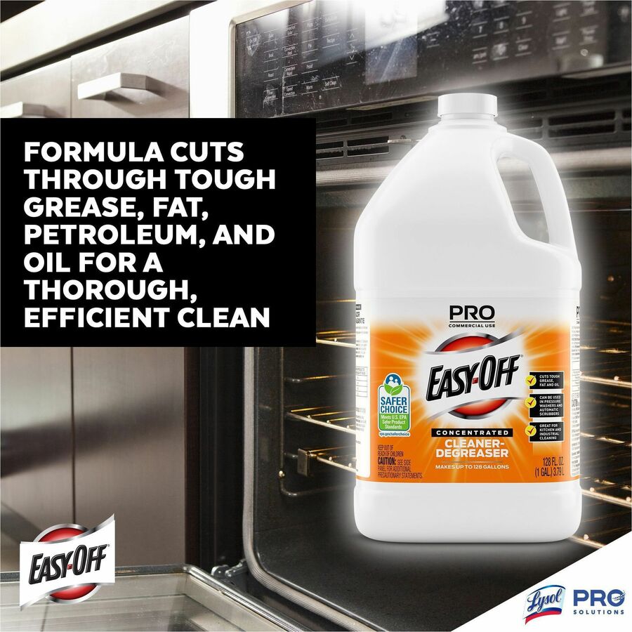 Heavy Duty Cleaner Degreaser Concentrate, 1 gal Bottle, 2/Carton