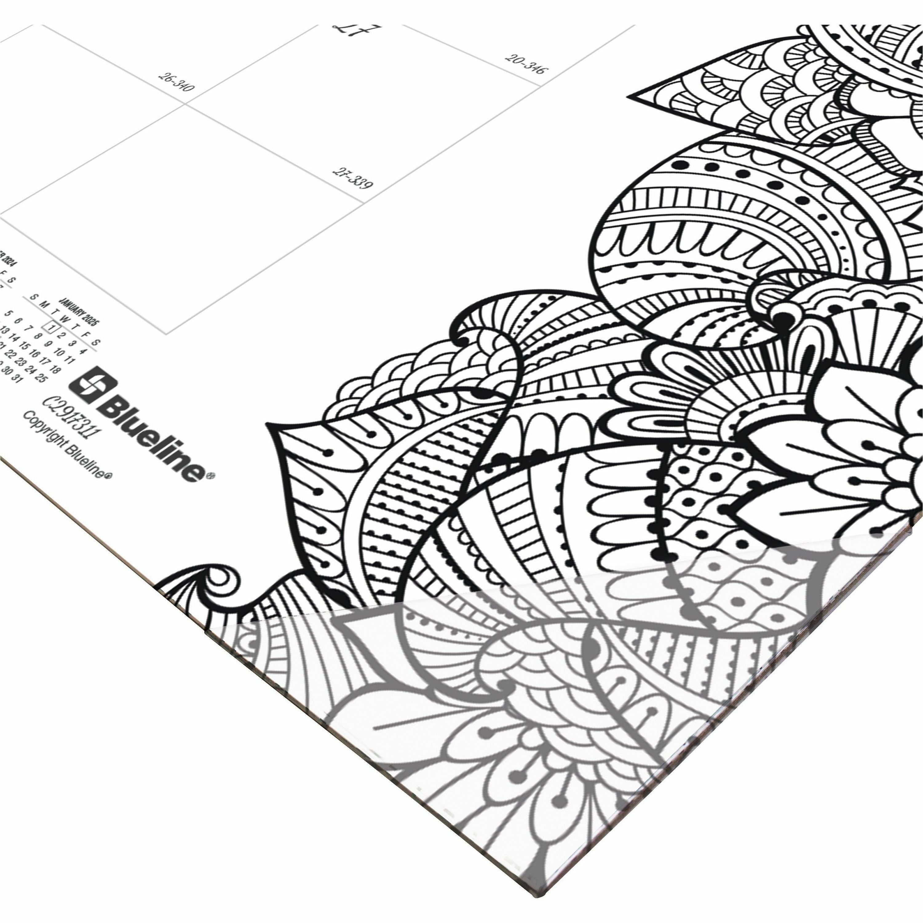 blueline-doodleplan-desk-pad-botanica-julian-monthly-january-2022-till-december-2022-1-month-single-page-layout-desk-pad-white-chipboard-eyelet-tear-off-compact-reinforced-22-x-17_redc2917311 - 2