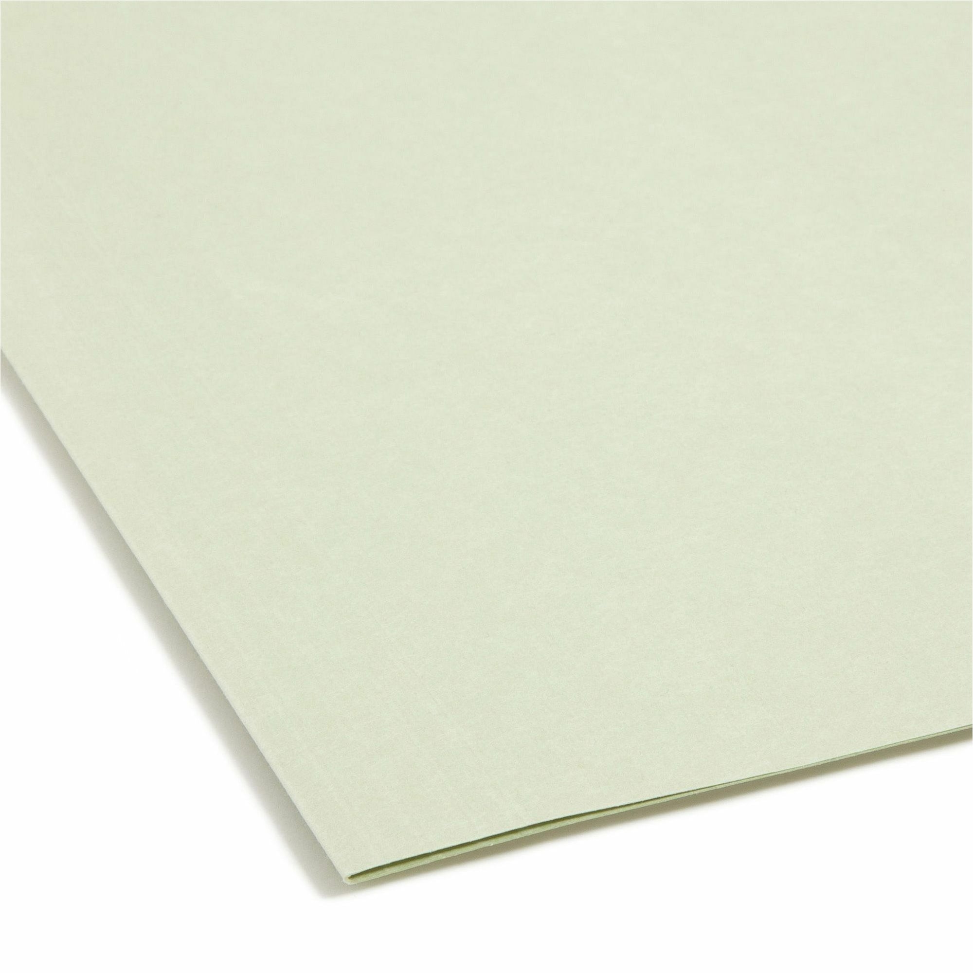 smead-fastab-1-3-tab-cut-letter-recycled-fastener-folder-8-1-2-x-11-2-fasteners-top-tab-location-assorted-position-tab-position-moss-10%-recycled-18-box_smd65120 - 2