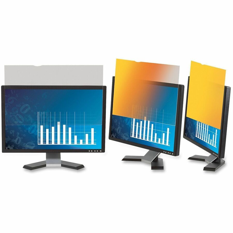 3M Gold Privacy Filter for 23in Monitor, 16:9, GF230W9B - For 23" Widescreen LCD Monitor - 16:9 - Scratch Resistant, Dust Resistant