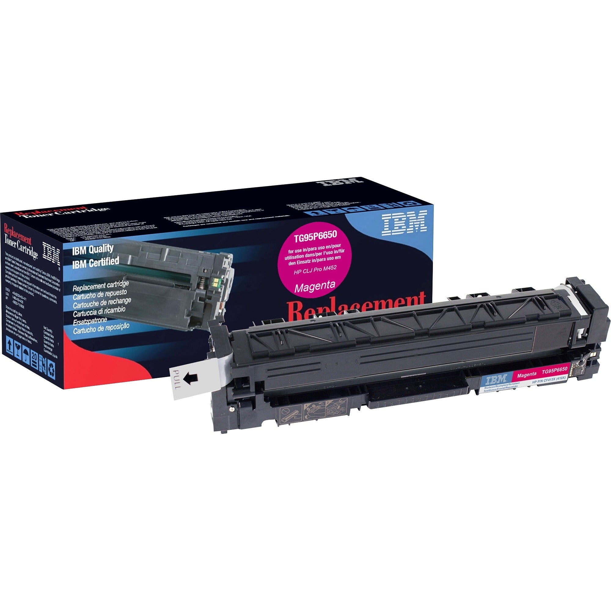 IBM Remanufactured Laser Toner Cartridge - Alternative for HP 410X (CF413X) - Magenta - 1 Each - 5000