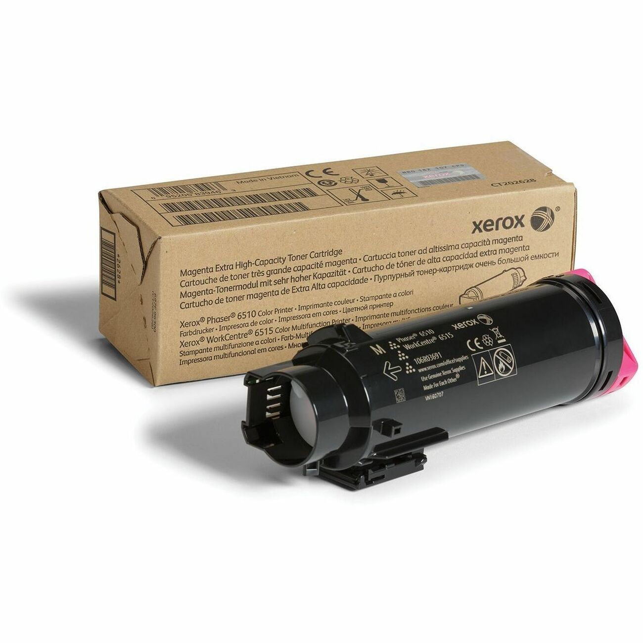 106R03691 Extra High-Yield Toner, 4,300 Page-Yield, Magenta