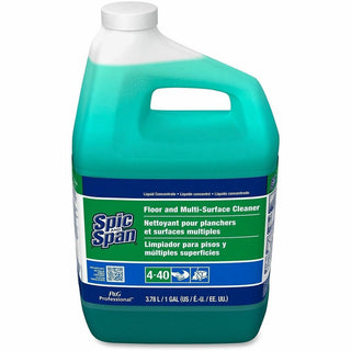 Spic and Span Floor and Multi-Surface Cleaner - Concentrate - 128 fl oz (4 quart) - 3 / Carton - Non-corrosive, Slip Resistant - Green
