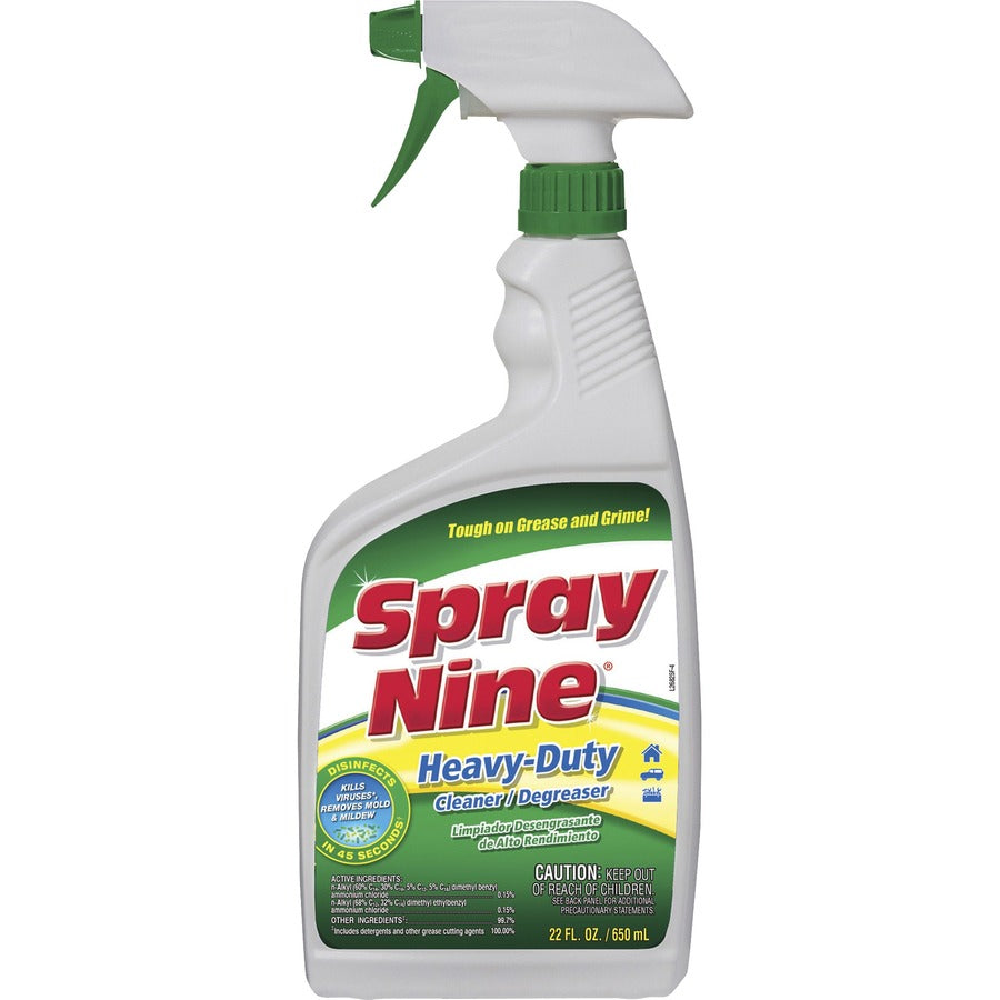 spray-nine-heavy-duty-cleaner-degreaser-w-disinfectant-for-multi-surface-22-fl-oz-07-quartbottle-12-carton-disinfectant-clear_ptx26825ct - 4