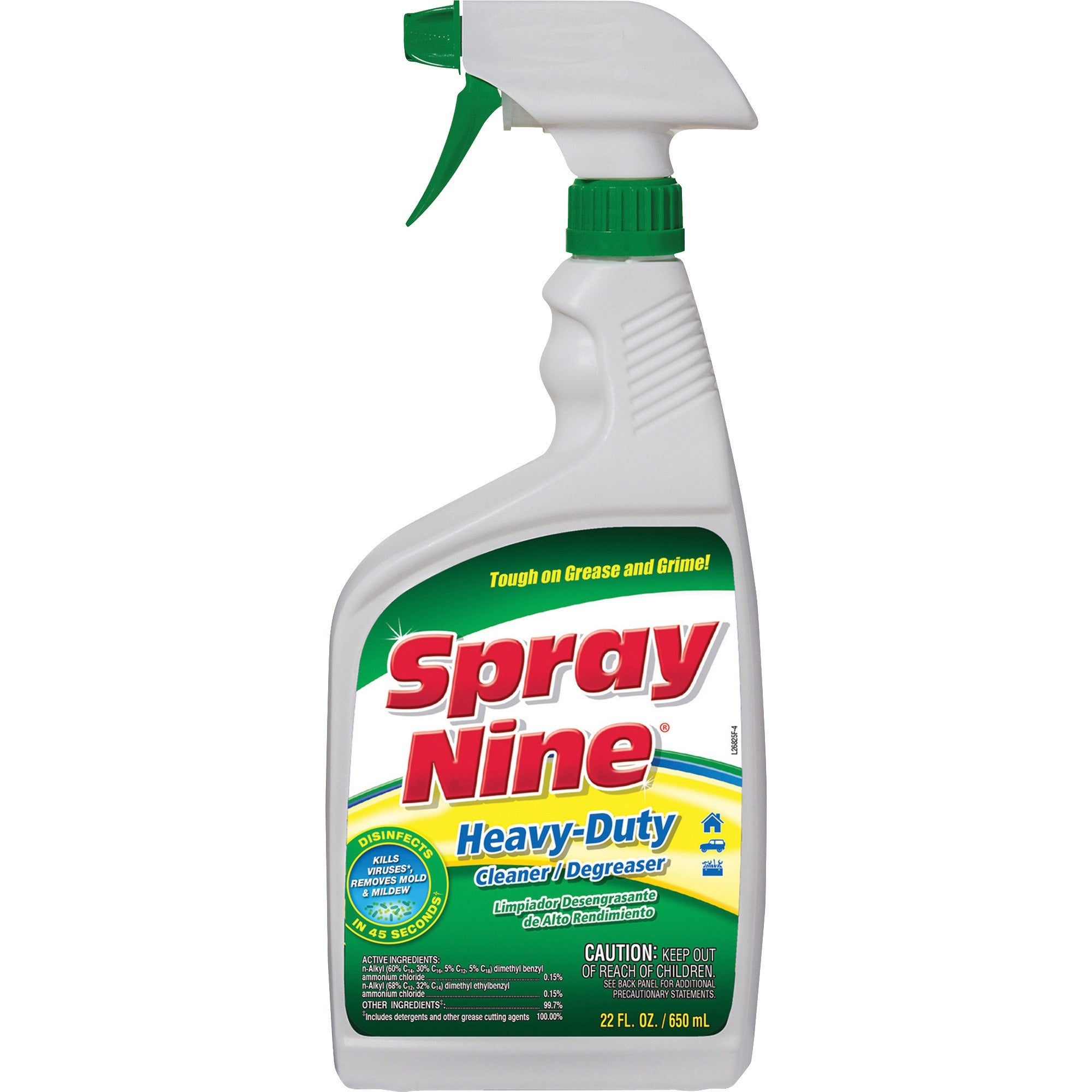 spray-nine-heavy-duty-cleaner-degreaser-w-disinfectant-for-multi-surface-22-fl-oz-07-quartbottle-12-carton-disinfectant-clear_ptx26825ct - 2
