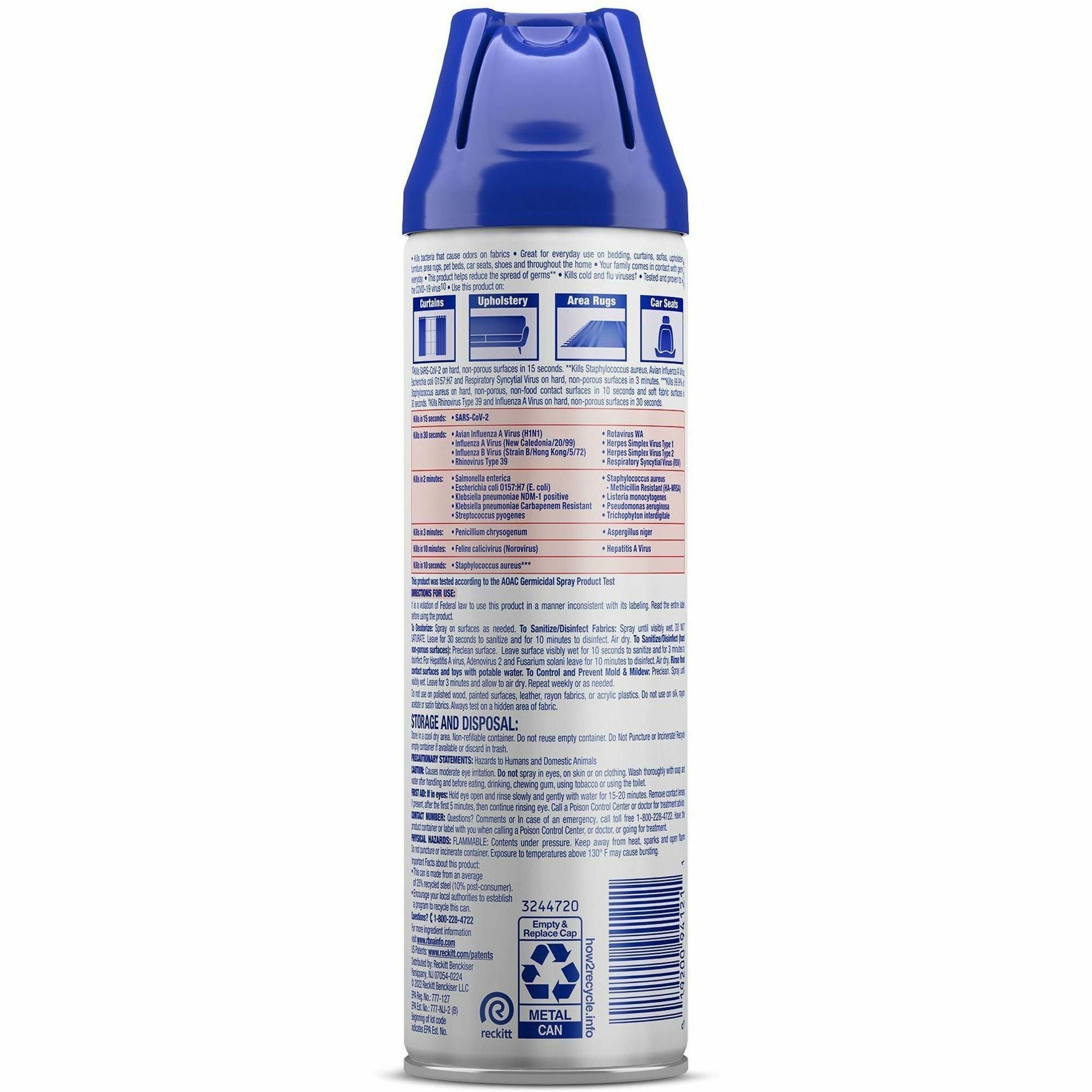 lysol-fabric-disinfectant-spray-15-fl-oz-05-quart-lavender-fields-scent-1-each-virucidal-soft-deodorize-clear_rac94121 - 2