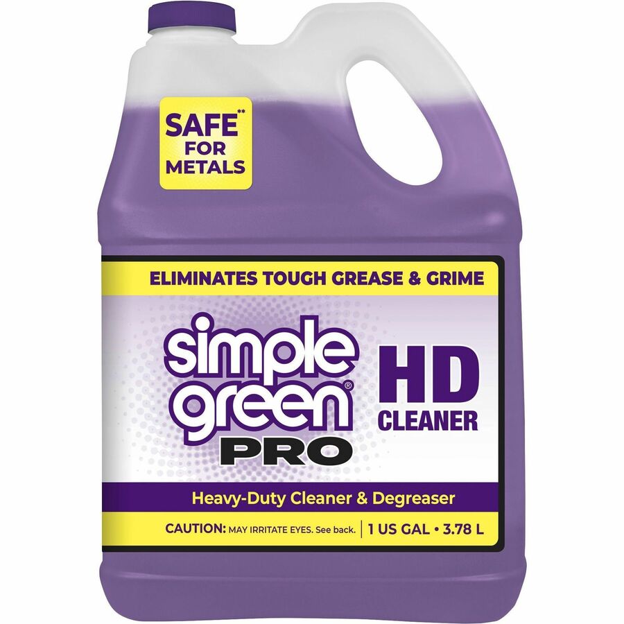 Simple Green Pro HD All-In-One Heavy-Duty Cleaner - Concentrate - 128 fl oz (4 quart) - 4 / Carton - Heavy Duty, Non-corrosive, Deodorize, Fragrance-free, Chlorine-free, Phosphate-free - Clear