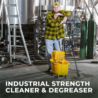 Simple Green Industrial Cleaner/Degreaser - Concentrate - 24 fl oz (0.8 quart) - Lemon Scent - 12 / Carton - Non-toxic, Butyl-free, Phosphate-free, Non-abrasive, Non-corrosive, Deodorize - Lemon