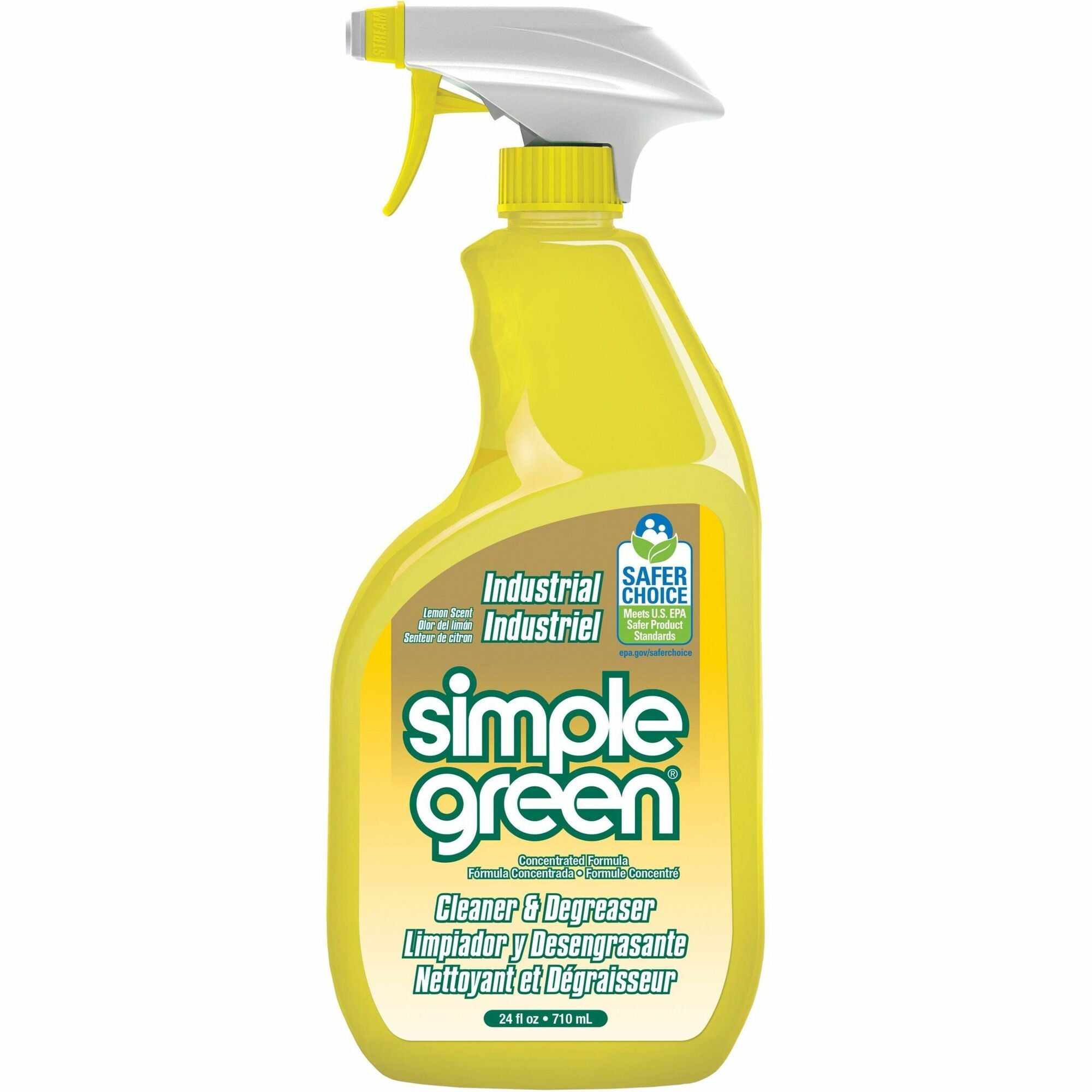 simple-green-industrial-cleaner-degreaser-concentrate-24-fl-oz-08-quart-lemon-scent-12-carton-non-toxic-butyl-free-phosphate-free-non-abrasive-non-corrosive-deodorize-lemon_smp14002ct - 1